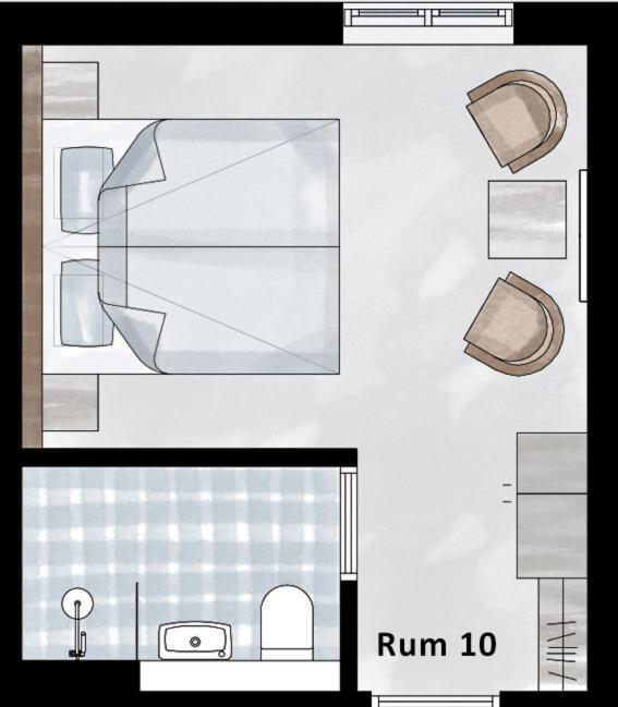 Hotel Mezzo Salen  Ruang foto